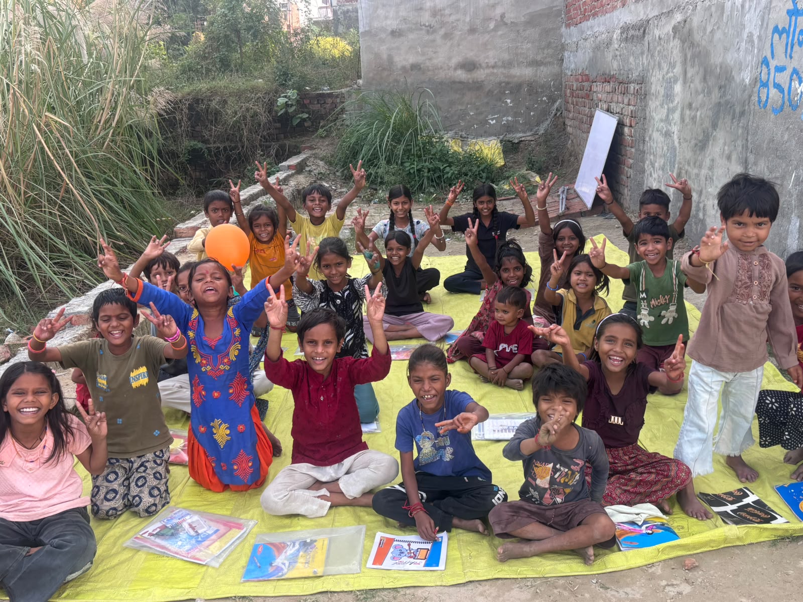 Classroom learning - Akshadam colony New