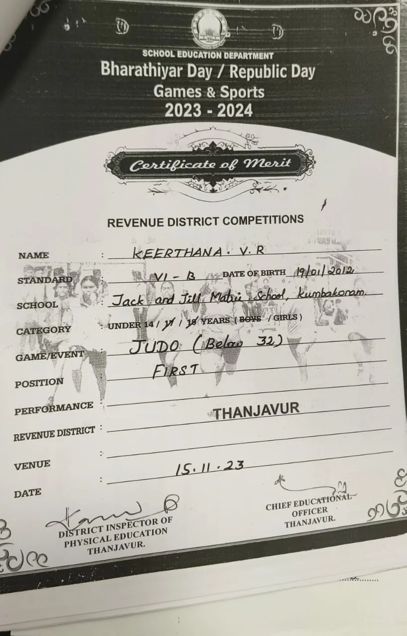 Skills Certificate