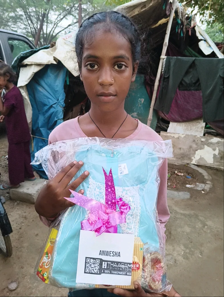 Diwali kit distribution by Thaagam Foundation